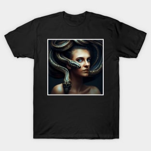 woman with snakes T-Shirt